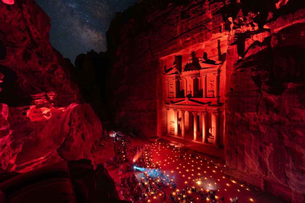 Petra by Night 