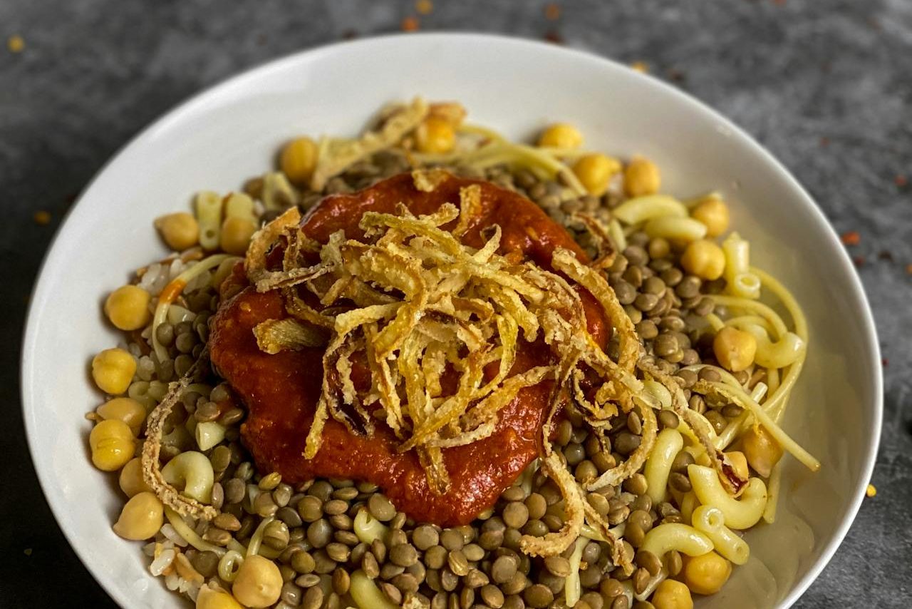 Koshary Egyptian National Dish