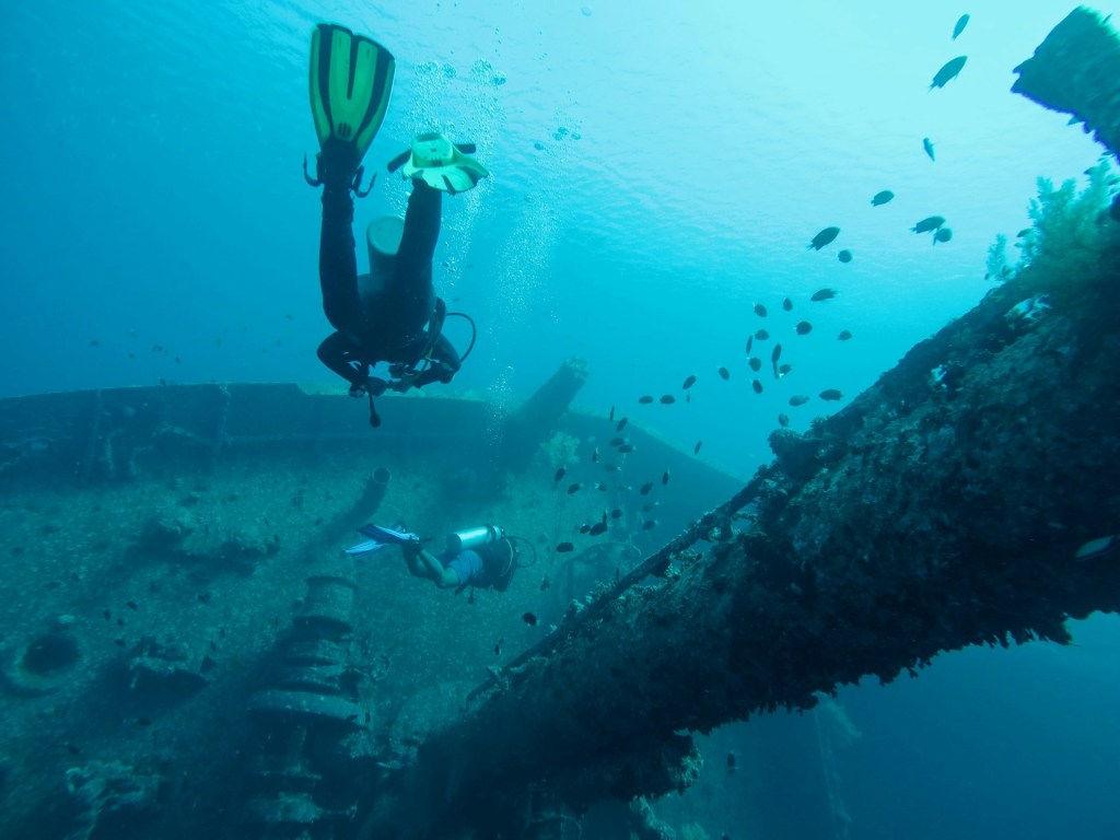 Ship wreck Red Sea 
