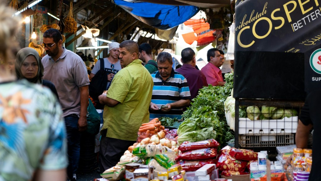 Market in Downtown Amman